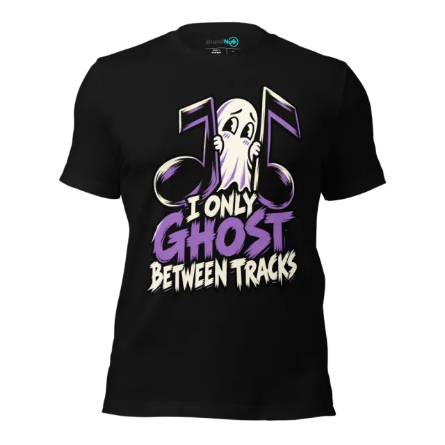 I ONLY GHOST BETWEEN TRACKS T-SHIRT