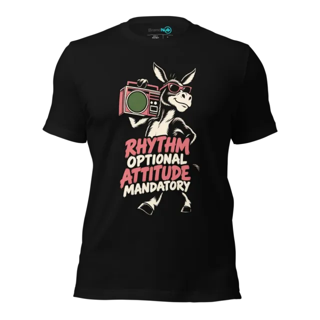 RHYTHM OPTIONAL ATTITUDE MANDATORY T-SHIRT