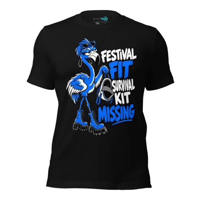 FESTIVAL FIT SURVIVAL KIT MISSING T-SHIRT