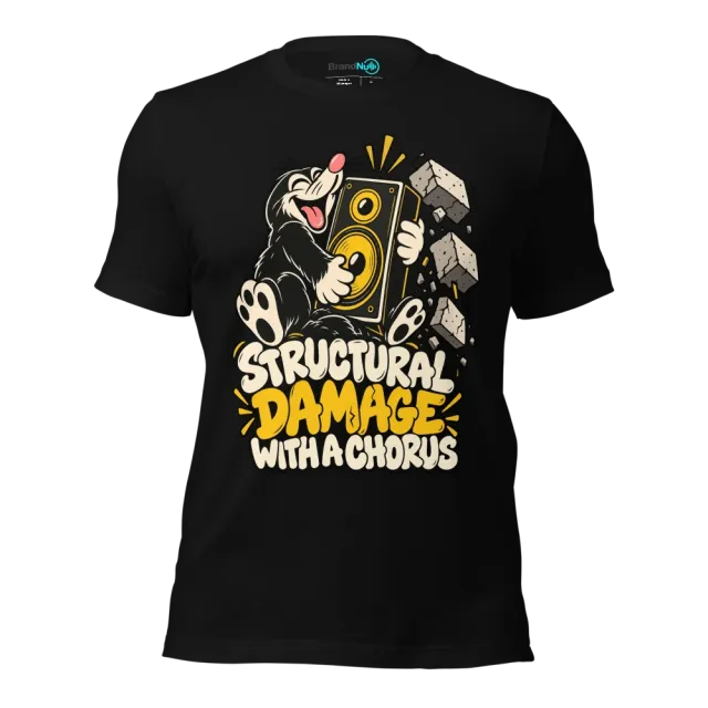 STRUCTURAL DAMAGE WITH A CHORUS T-SHIRT