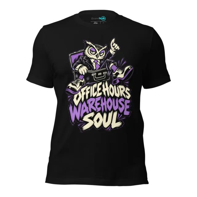 OFFICE HOURS WAREHOUSE SOUL T-SHIRT