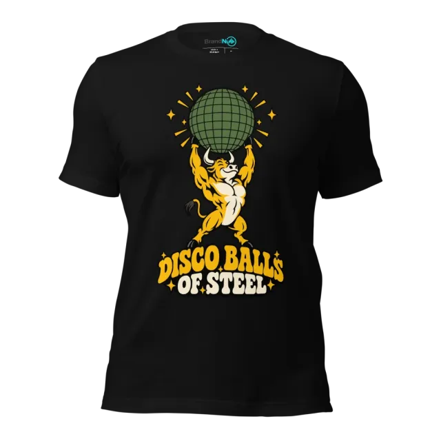DISCO BALLS OF STEEL T-SHIRT