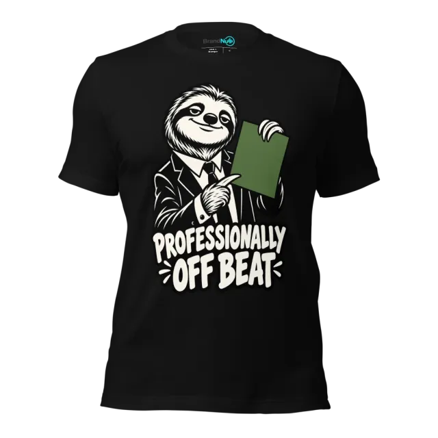 PROFESSIONALLY OFF BEAT T-SHIRT