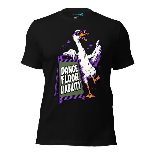 DANCE FLOOR LIABILITY T-SHIRT