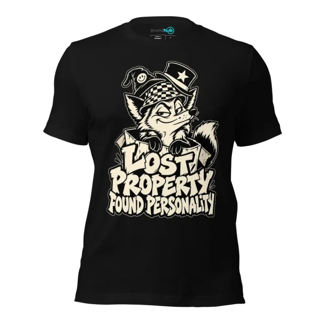 LOST PROPERTY FOUND PERSONALITY T-SHIRT