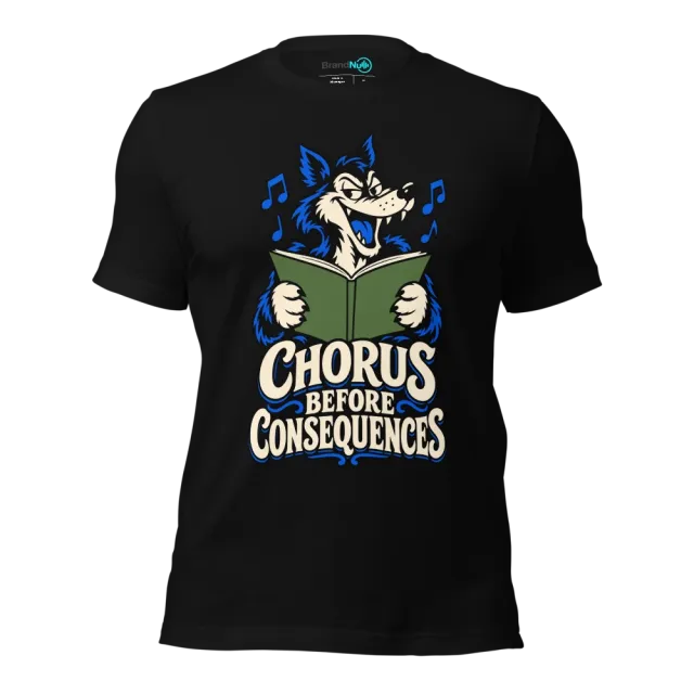 CHORUS BEFORE CONSEQUENCES T-SHIRT