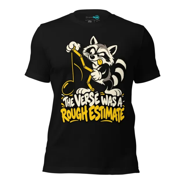 THE VERSE WAS A ROUGH ESTIMATE T-SHIRT