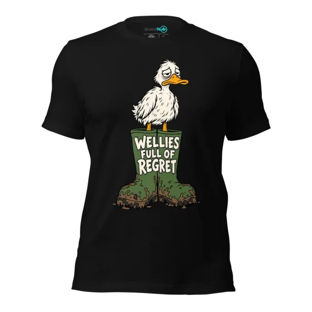 WELLIES FULL OF REGRET T-SHIRT