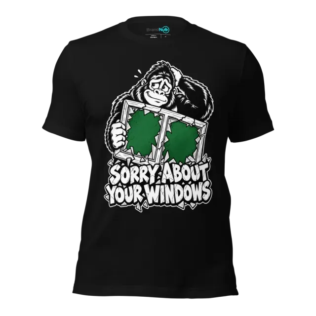 SORRY ABOUT YOUR WINDOWS T-SHIRT