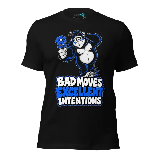 BAD MOVES EXCELLENT INTENTIONS T-SHIRT