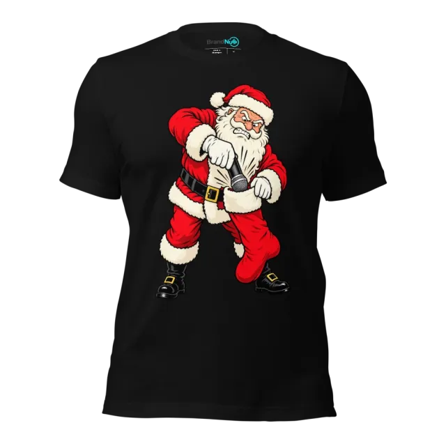 SANTA HAS PUT THE DJ ON MUTE T-SHIRT
