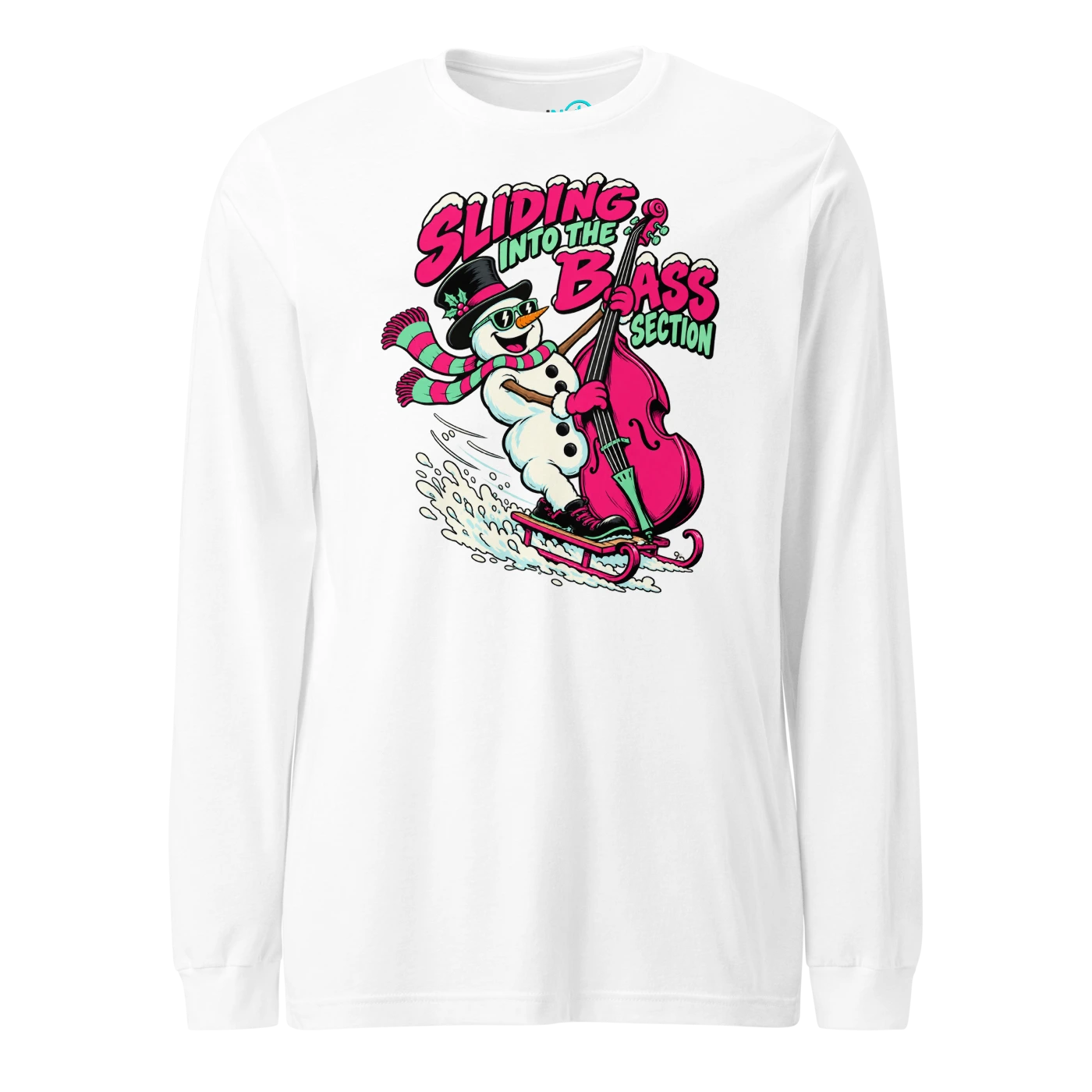 SLIDING INTO THE BASS SECTION Long Sleeve T-SHIRT