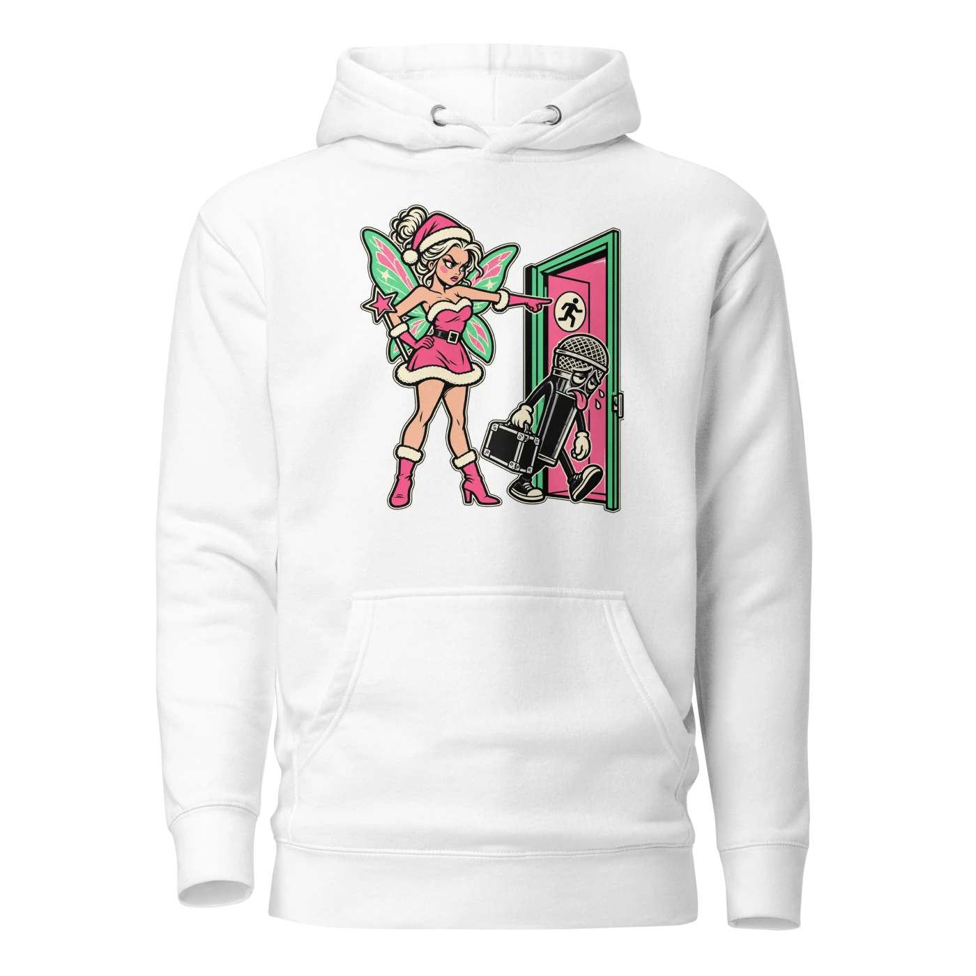 THE CHRISTMAS FAIRY HAS FIRED THE PROMOTER Hoodie