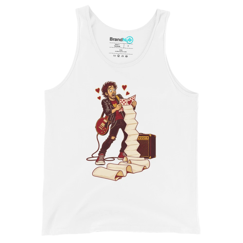 THE VALENTINE CARD IS AN APPEARANCE INVOICE Tank Top