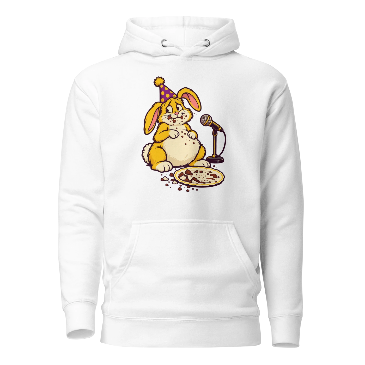 THE RABBIT ATE THE CAKE BEFORE THE SOUND CHECK Hoodie