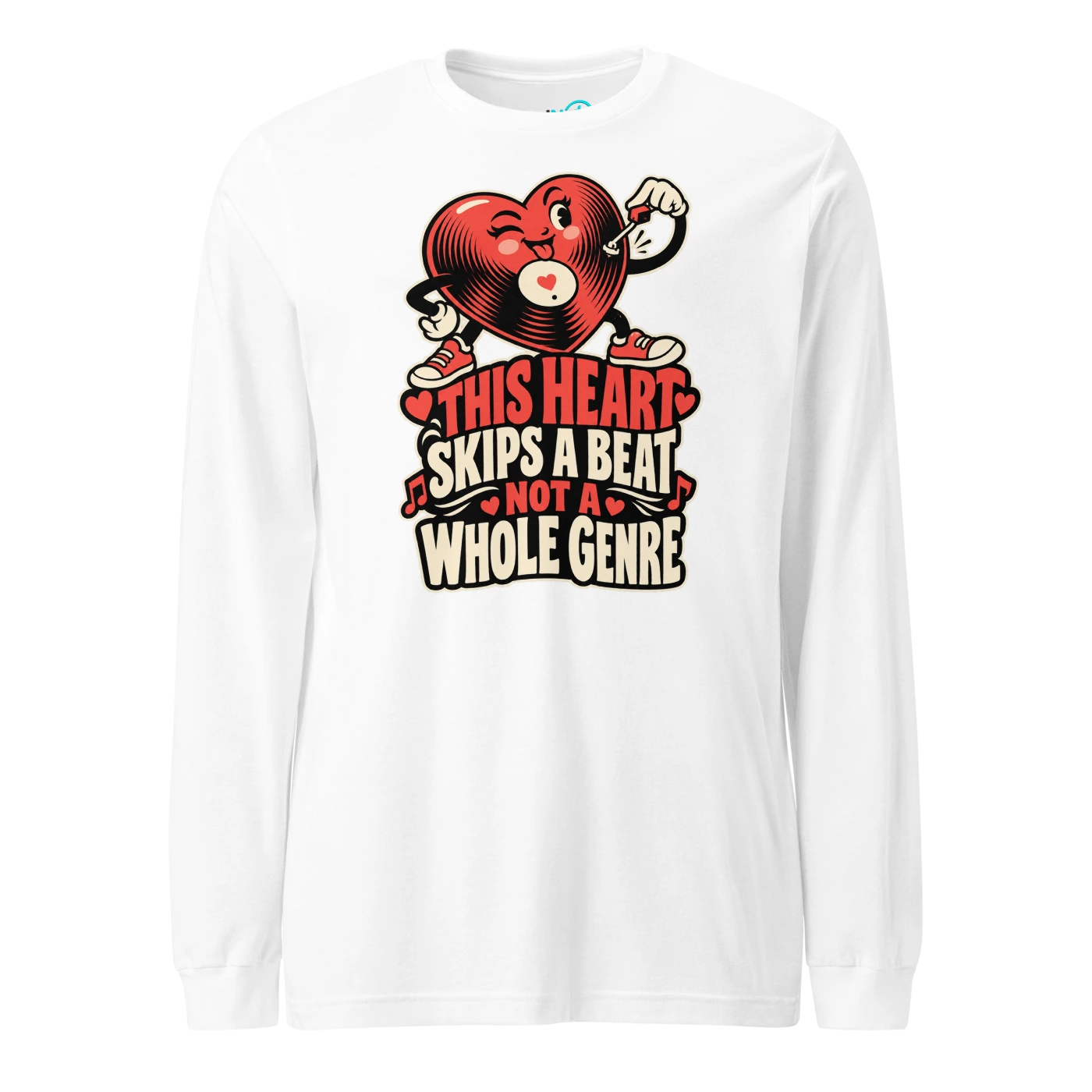 THIS HEART SKIPS A BEAT NOT A WHOLE GENRE Long Sleeve T-SHIRT