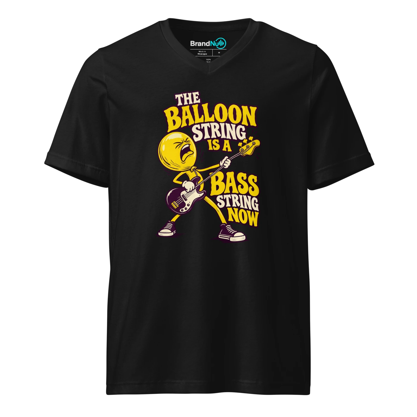 Full front view of the BrandNu V-neck