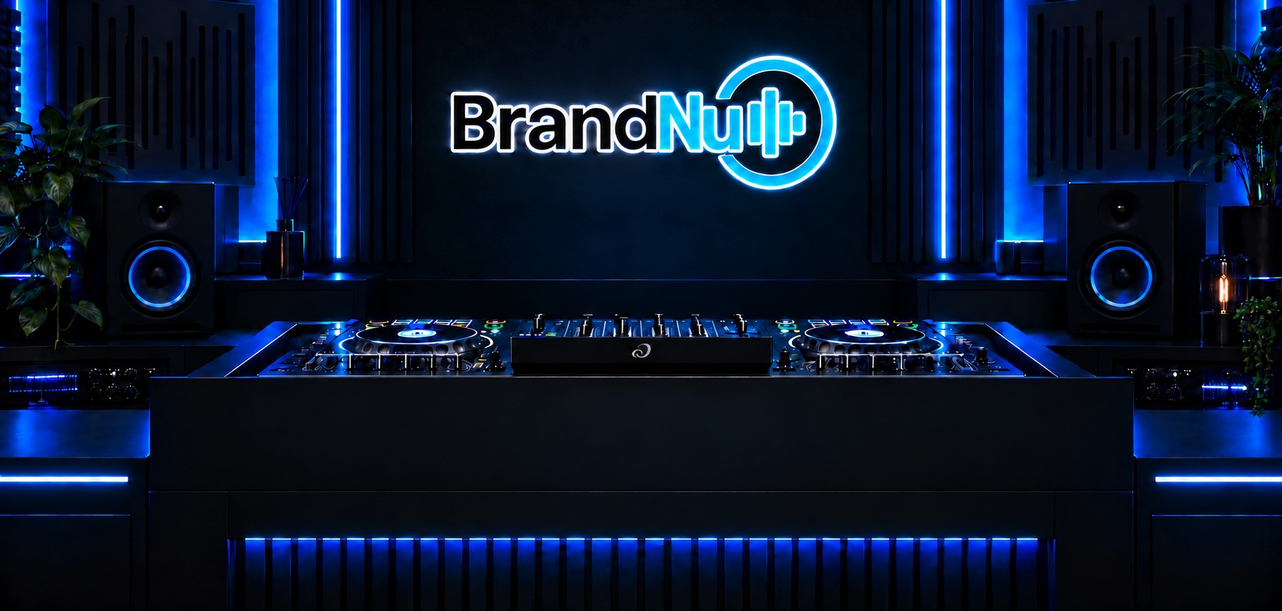 DJ BrandNu Twitch backdrop
