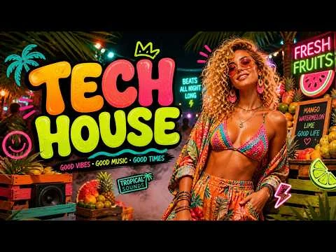 Ultimate Tech House Mix  | Best Electronic Dance Music |  DJ BR&NU