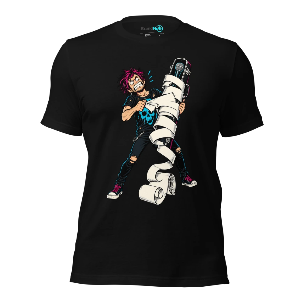 THE GIFT RECEIPT IS A DO NOT PLAY LIST T Shirt Black Front