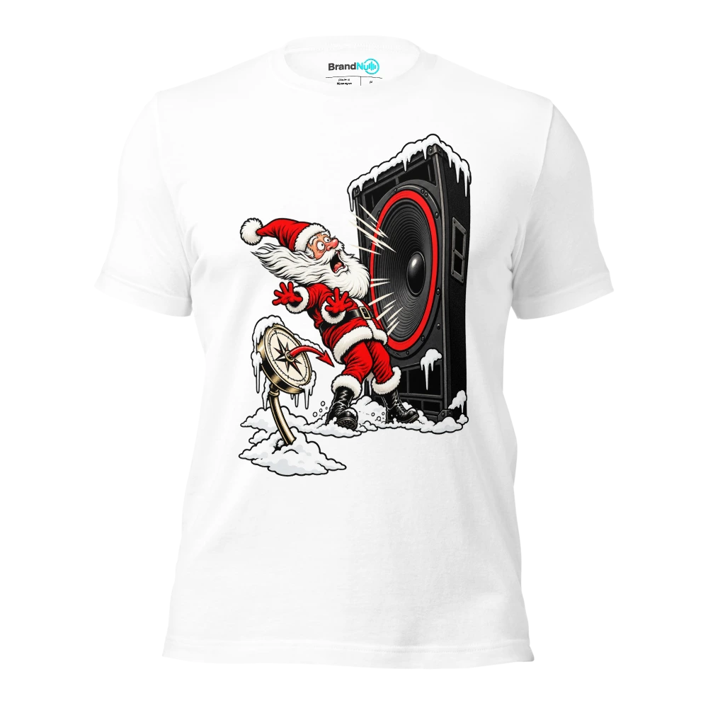 THE NORTH POLE NEEDS A BETTER MONITOR MIX T Shirt White Front