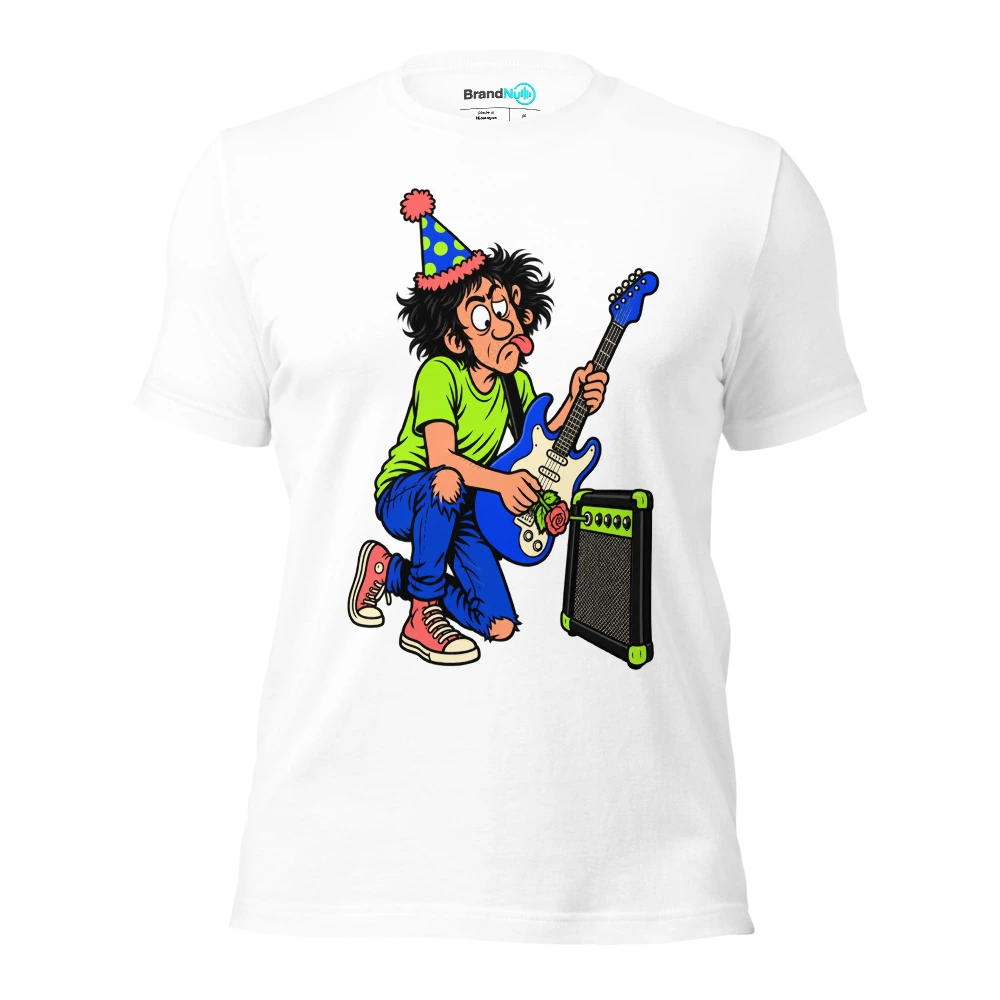 I ASKED FOR AN AMP NOT AN OPINION T Shirt White Front