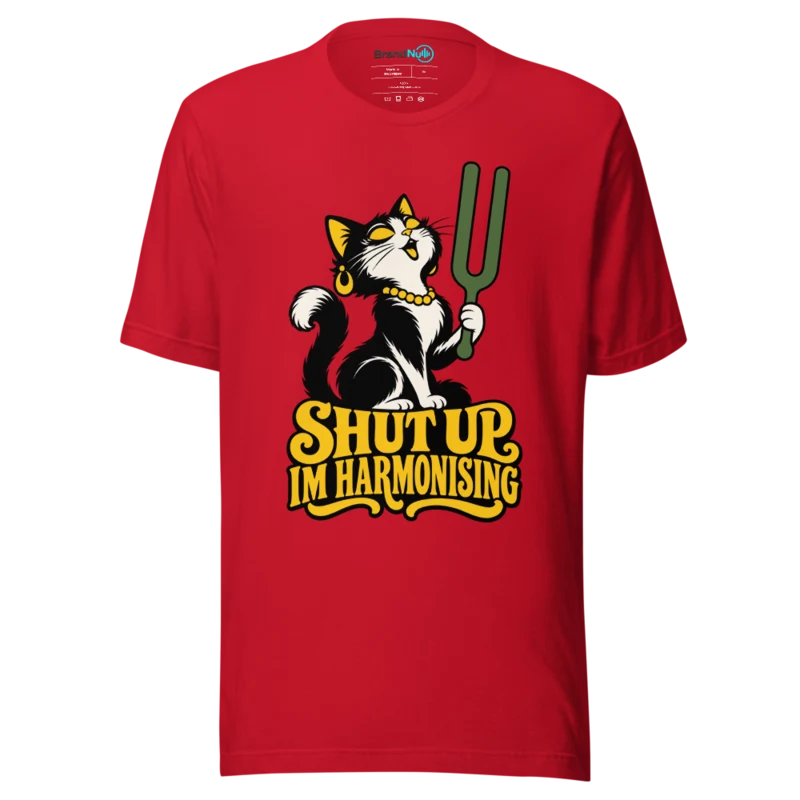 SHUT UP IM HARMONISING T Shirt - Red