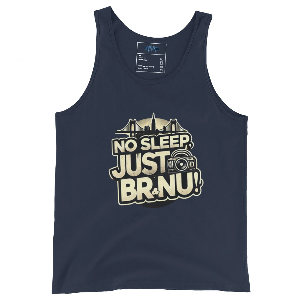 No Sleep Just BrandNu Tank Top Street Skyline Style