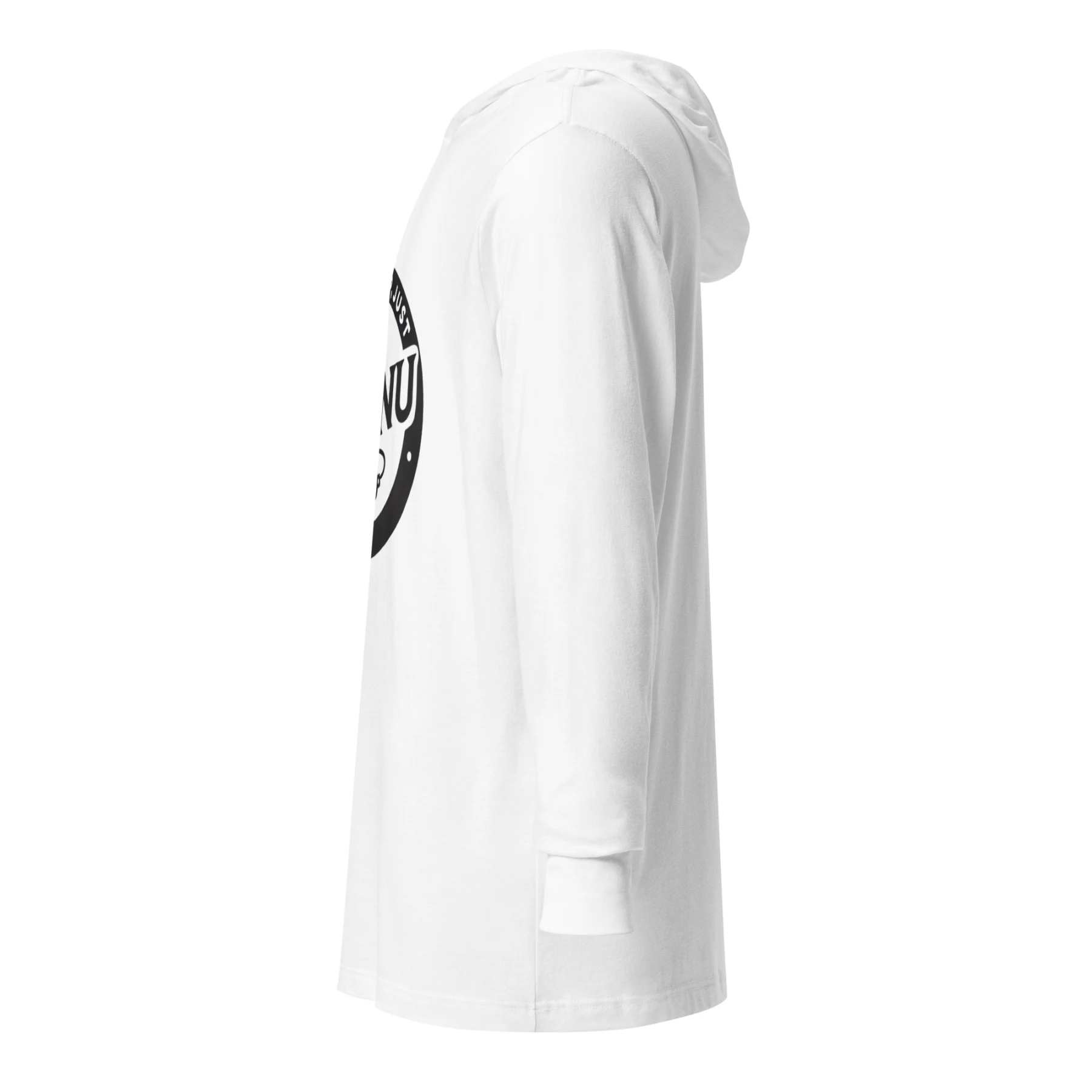 Timeless Black and White BR&NU Hooded Tee