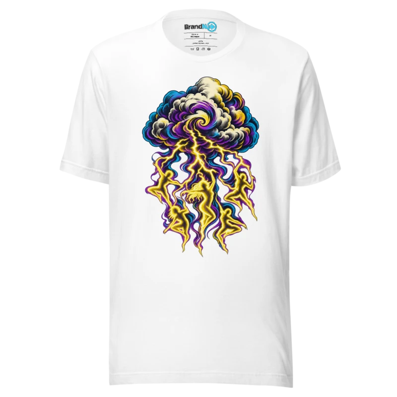 Soundstorm Sky T Shirt - White