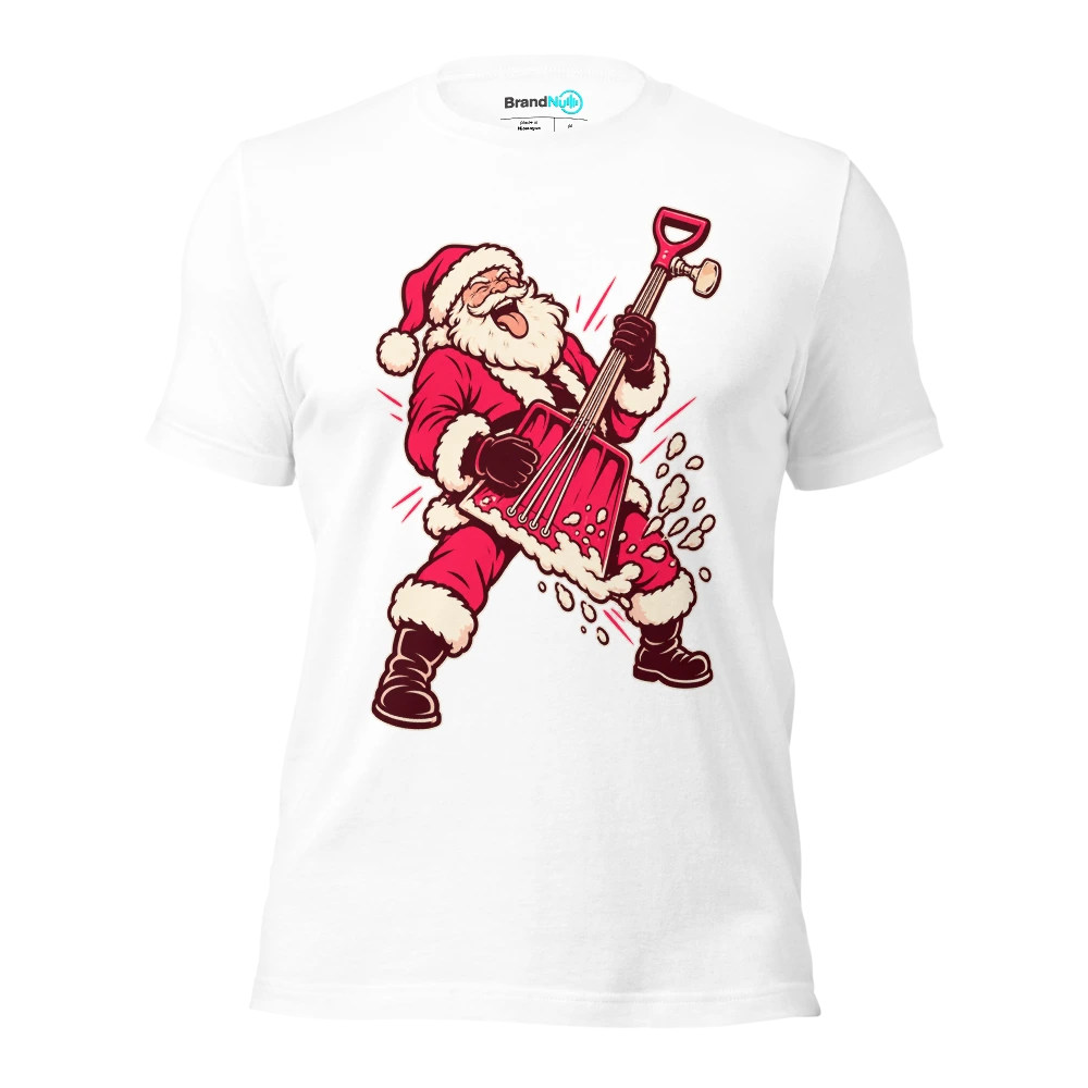 THIS SNOW SHOVEL IS A TOURING INSTRUMENT T Shirt White Front