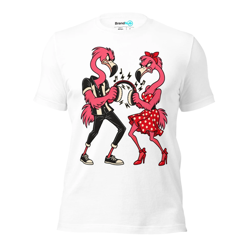 THE FLAMINGOS DISAGREE ABOUT THE WARMUP T Shirt White Front