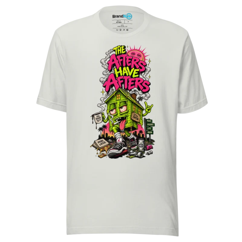 BrandNu The Afters Have Afters T-Shirt - Silver