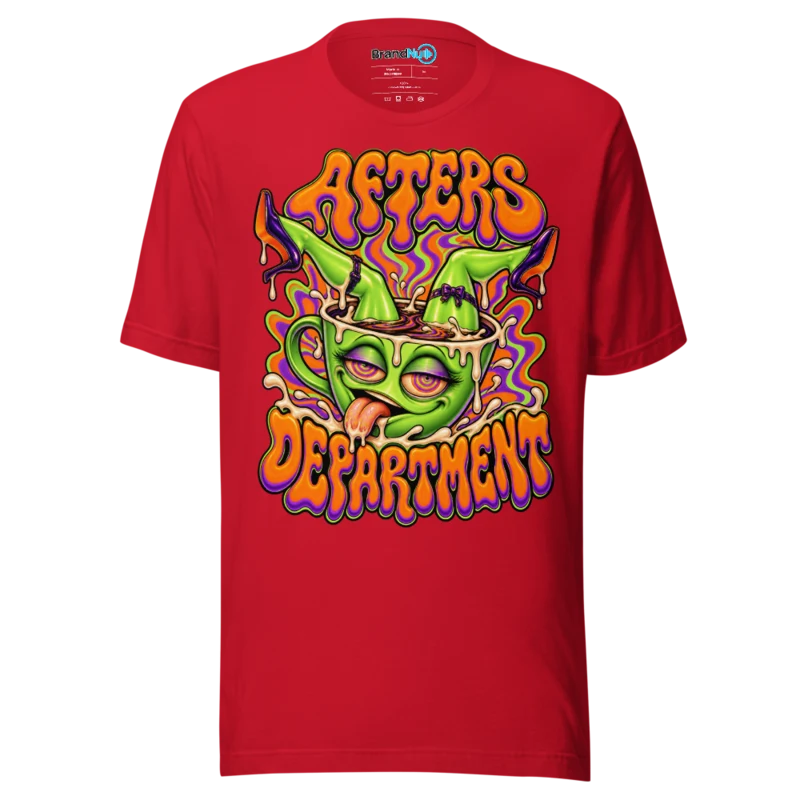 BrandNu Afters Department T-Shirt - Red