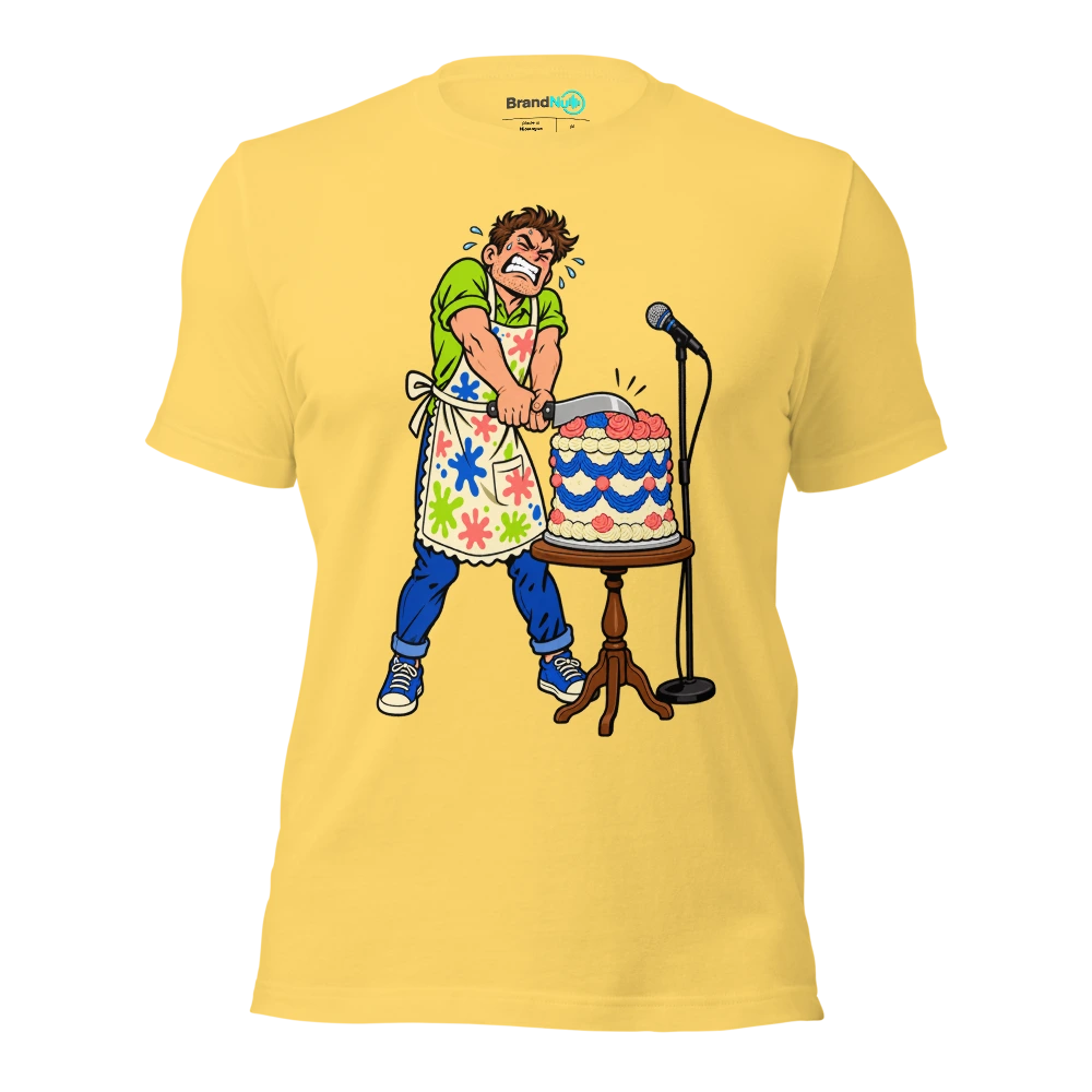 I WISH THE BAND WERE AS TIGHT AS THIS ICING T Shirt Yellow Front