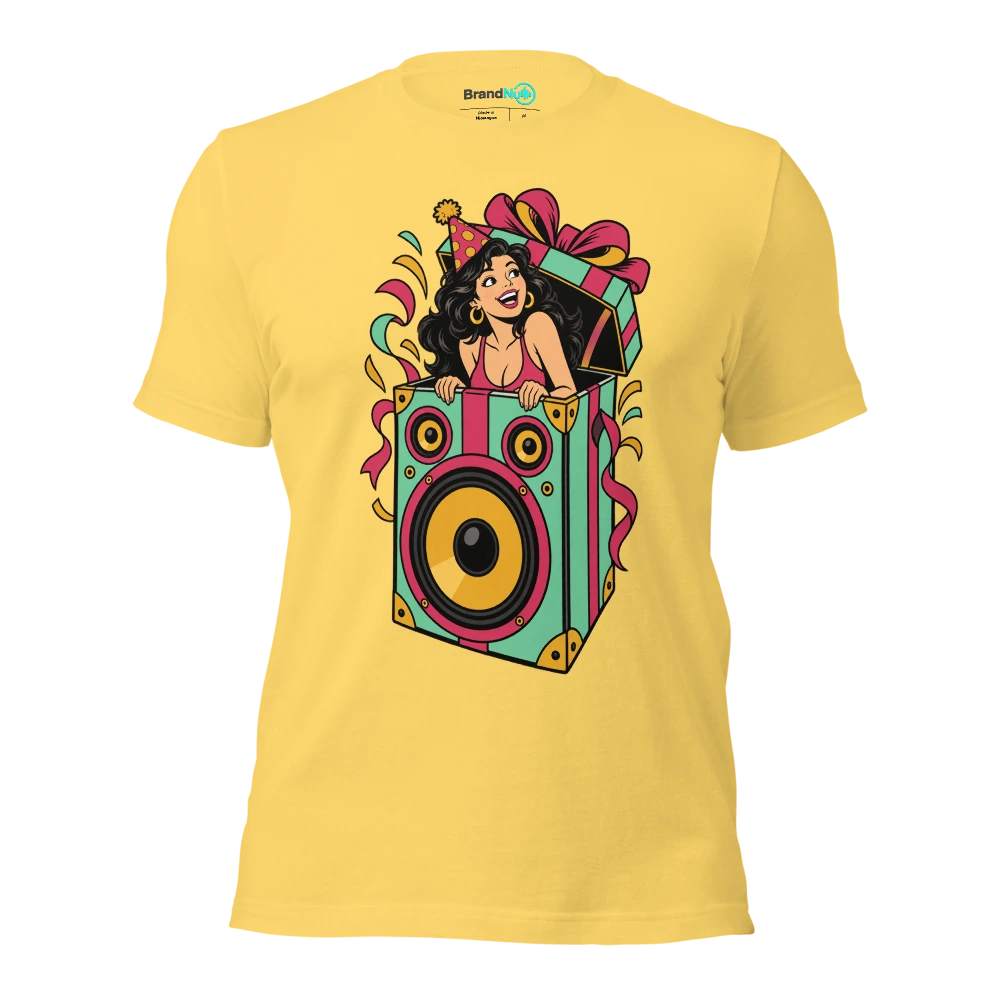 THE ONLY SURPRISE I WANT IS A GOOD TRANSITION T Shirt Yellow Front
