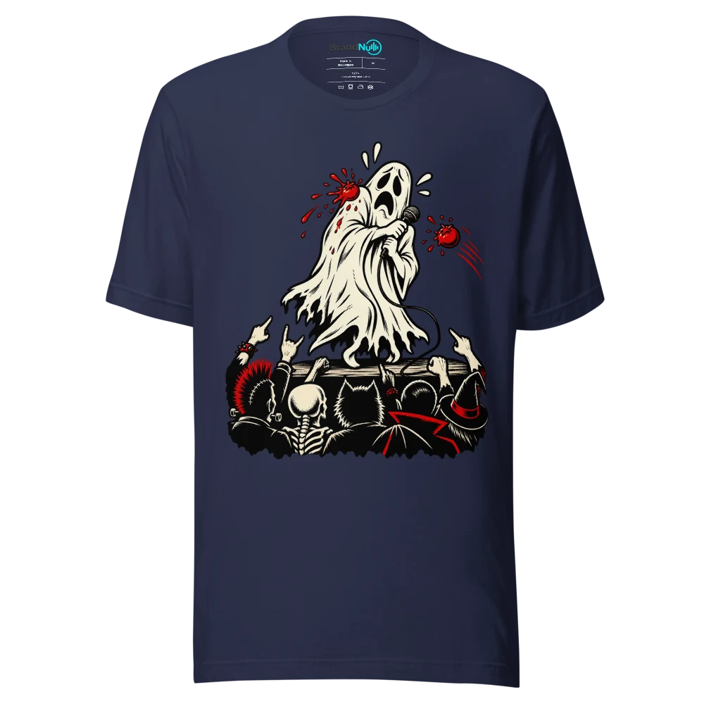 BOO IS NOT CONSTRUCTIVE FEEDBACK T Shirt Navy Front