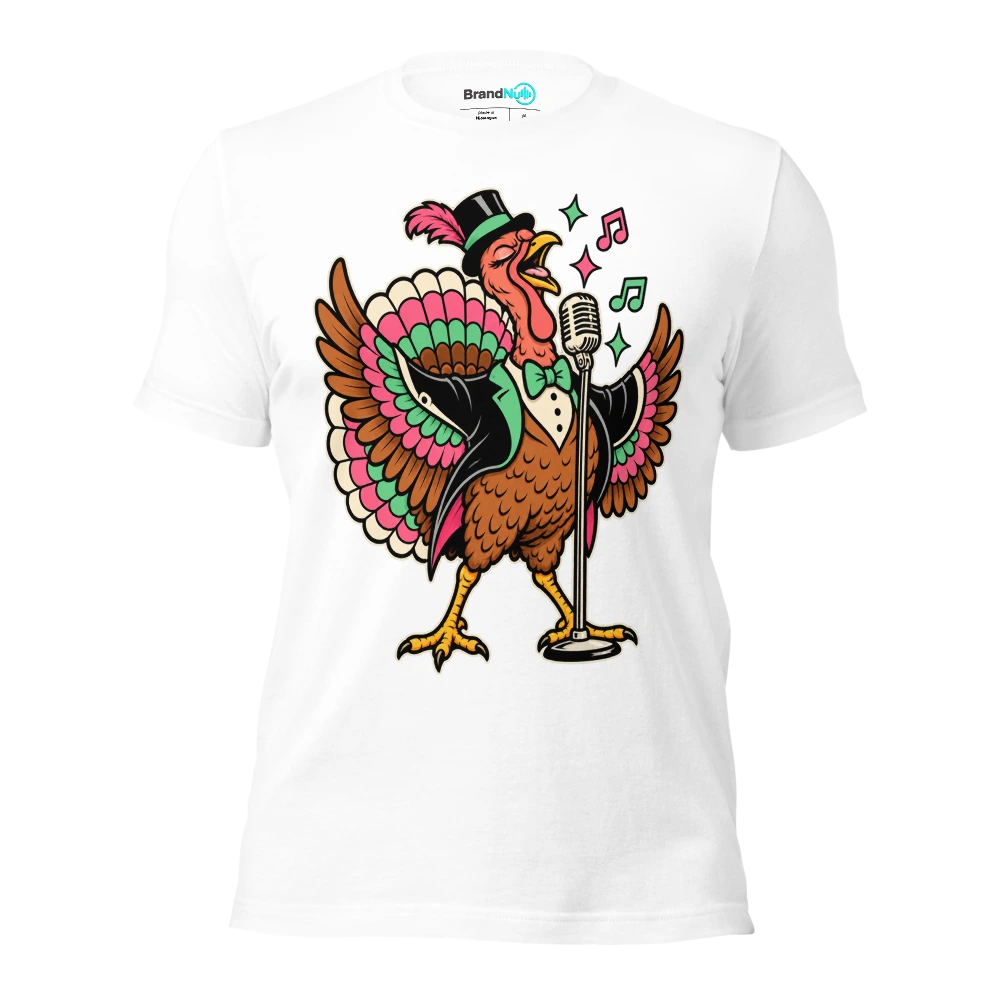 THE TURKEY HAS REQUESTED A SOLO SLOT T Shirt White Front