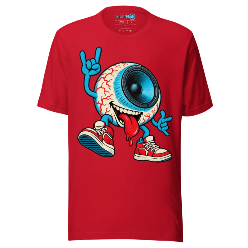 BrandNu All Eyes on the Dancefloor T-Shirt - Red