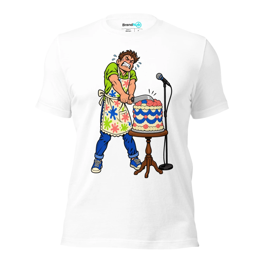 I WISH THE BAND WERE AS TIGHT AS THIS ICING T Shirt White Front