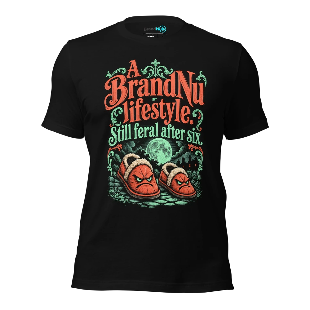 A BrandNu lifestyle. Still feral after six T-SHIRT