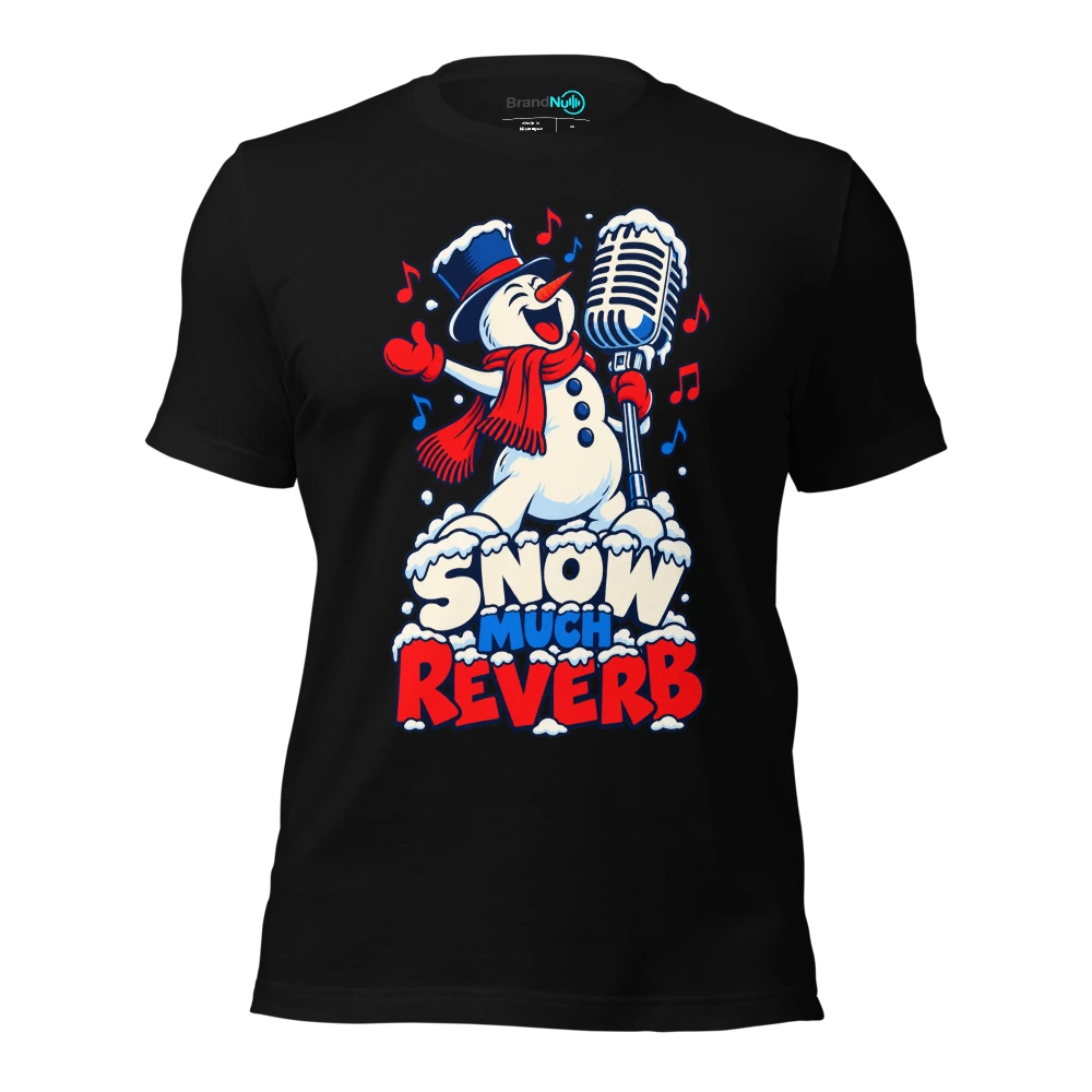 SNOW MUCH REVERB T-SHIRT