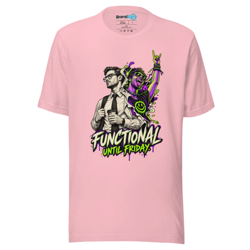 Functional Until Friday T Shirt - Olive