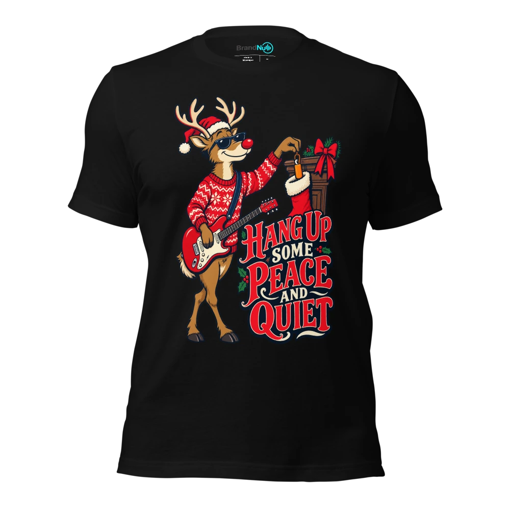 HANG UP SOME PEACE AND QUIET T-SHIRT