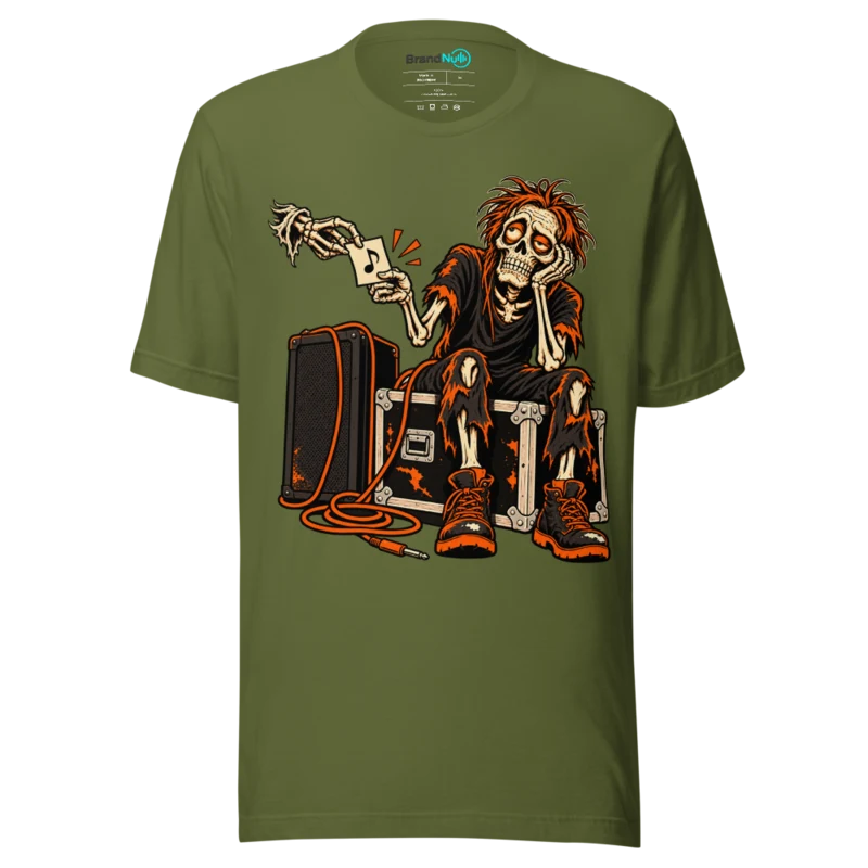 DEAD BUT STILL TAKING REQUESTS T Shirt - Olive