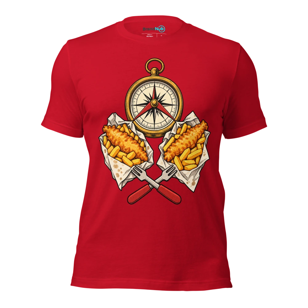 My BrandNu sense of adventure is trying the other chippy T Shirt Red Front