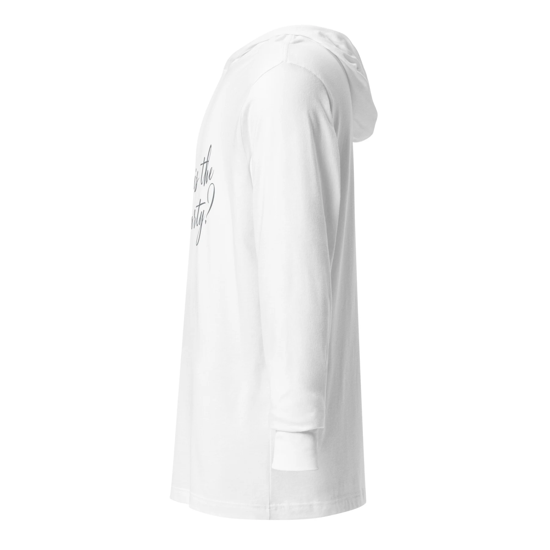 Where Is the After Party? Hooded Tee for Nightlife Enthusiasts