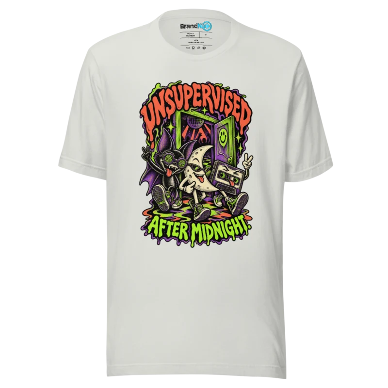 Unsupervised After Midnight T Shirt - Asphalt