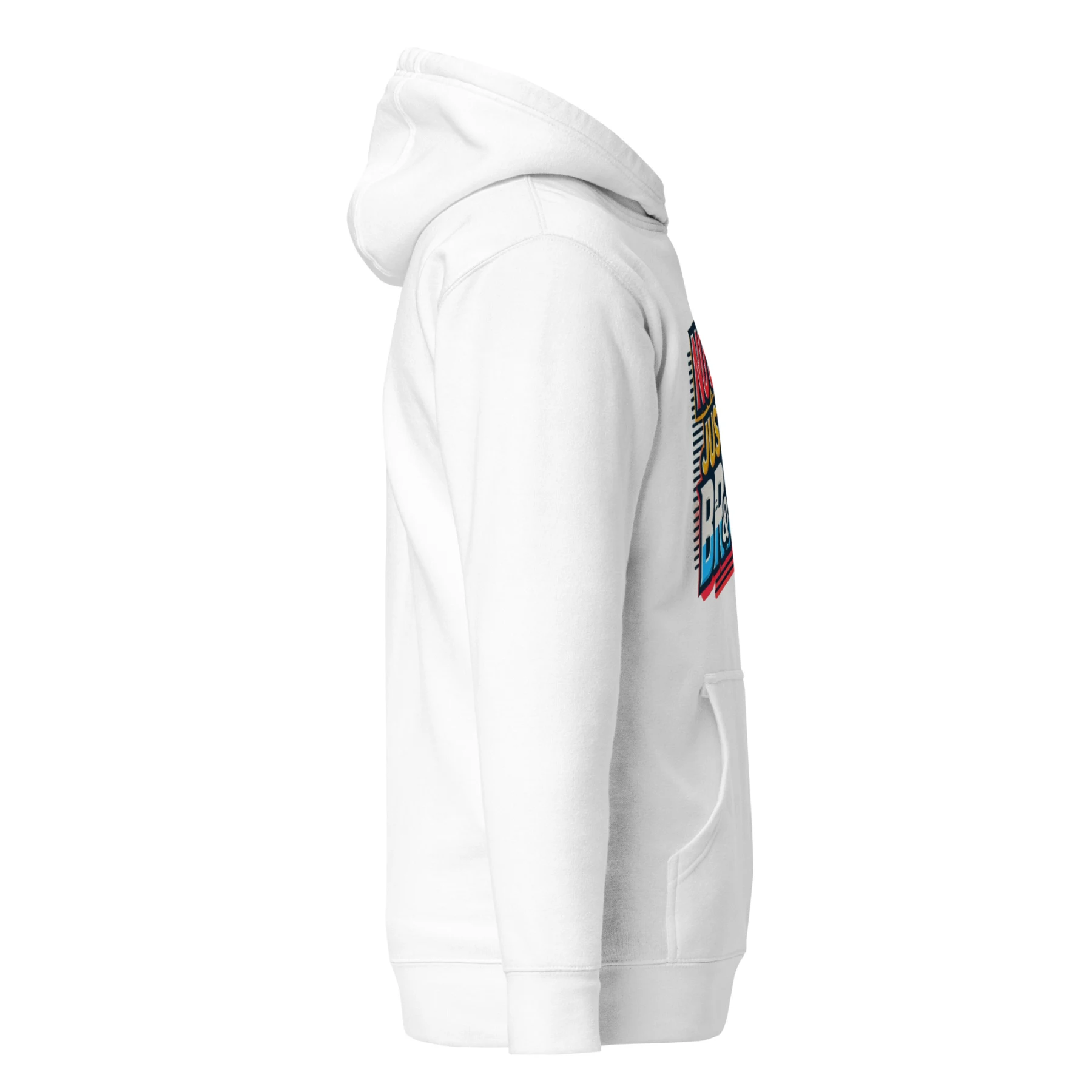 No Sleep Just BR&NU Bold and Colourful Hoodie