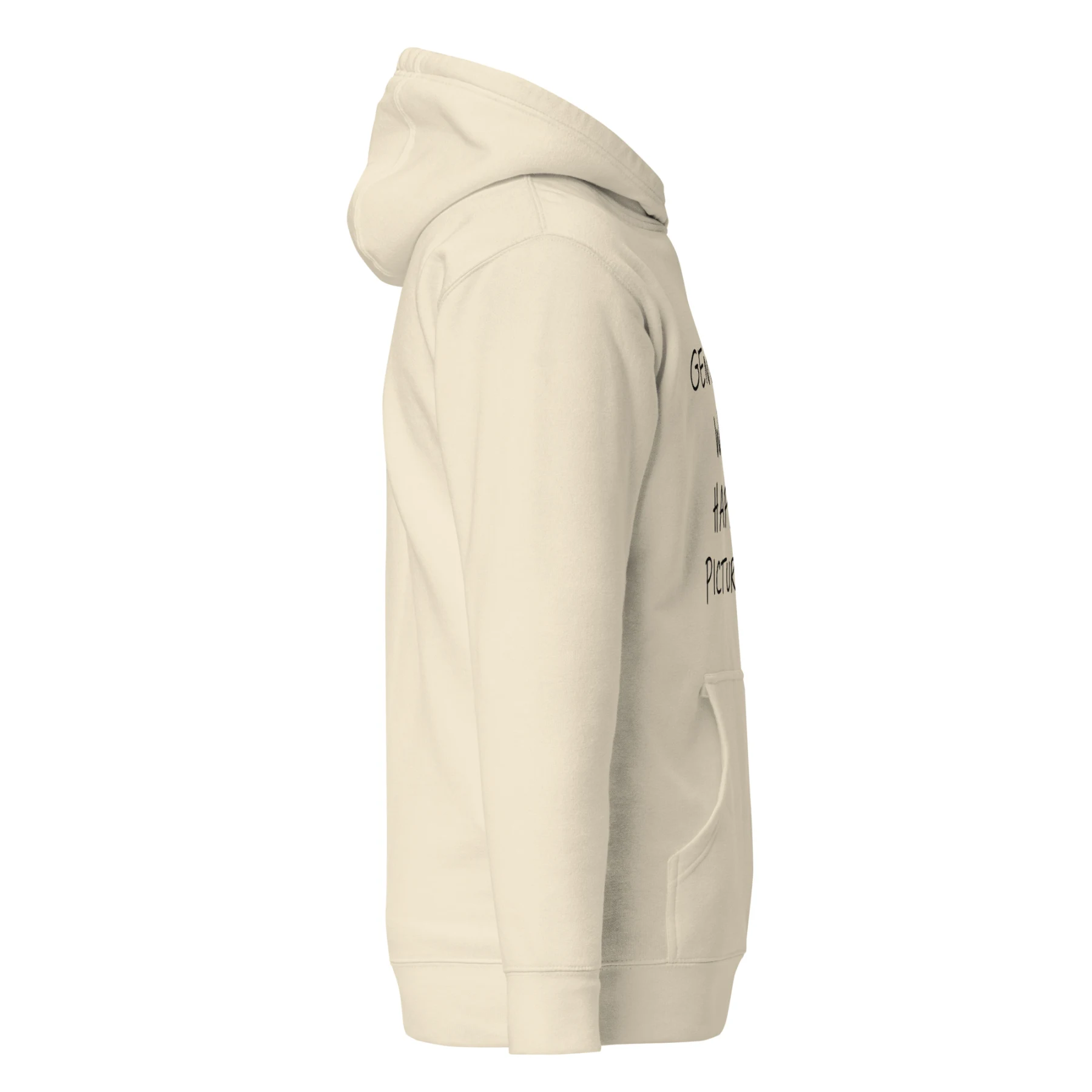 Sad Generation with Happy Pictures Hoodie for Clubbers and Thinkers